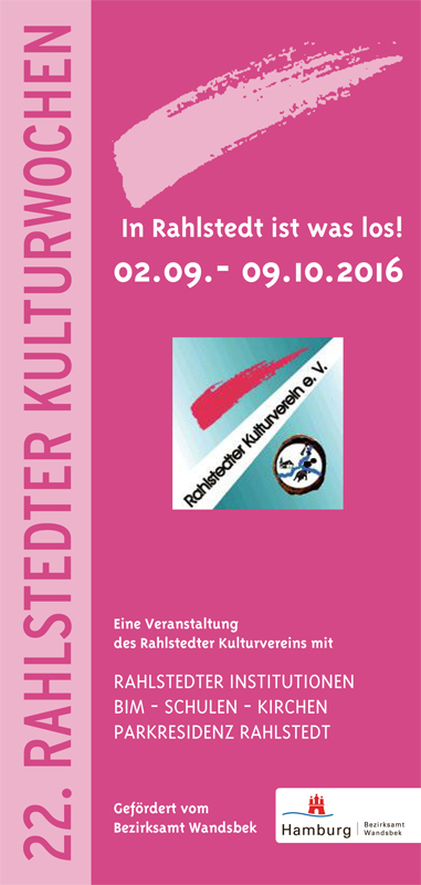 Rahlstedter Kulturwochen 2016 