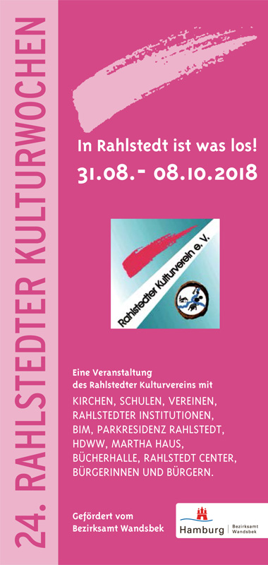 Rahlstedter Kulturwochen 2018 