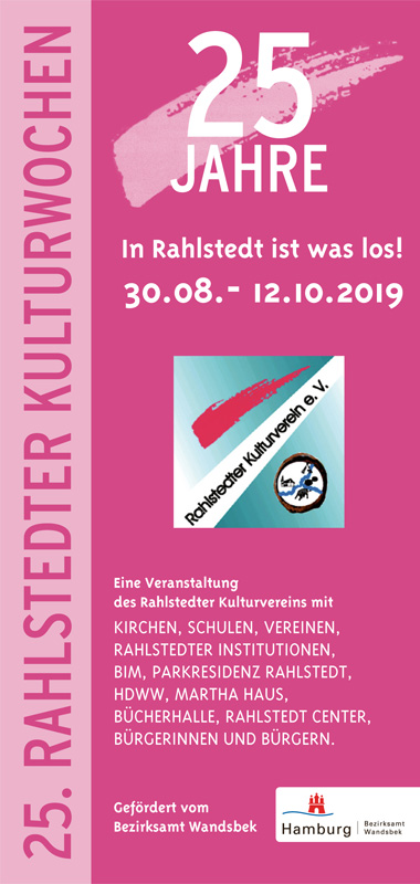 Rahlstedter Kulturwochen 2019 