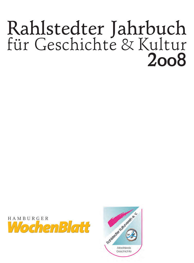 Rahlstedter Jahrbuch 2008 